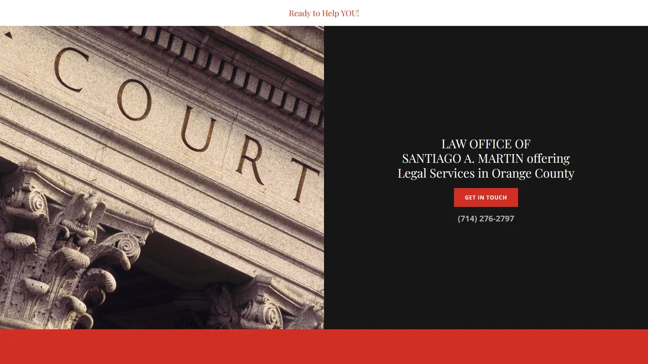 Law Office of Santiago A. Martin - Tustin, CA office in Tustin, California