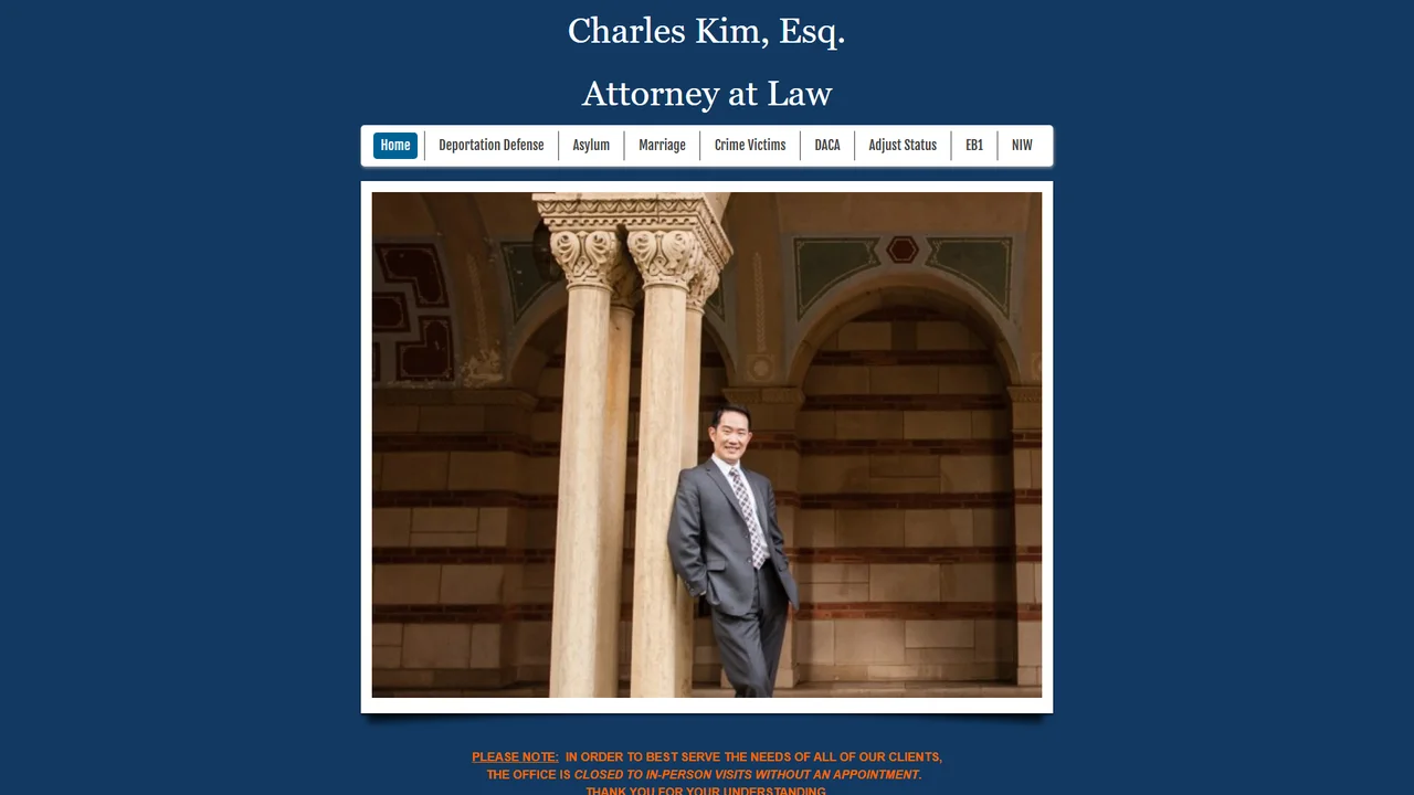 Charles Kim, Esq., Attorney at Law - Tustin, CA office in Tustin, California