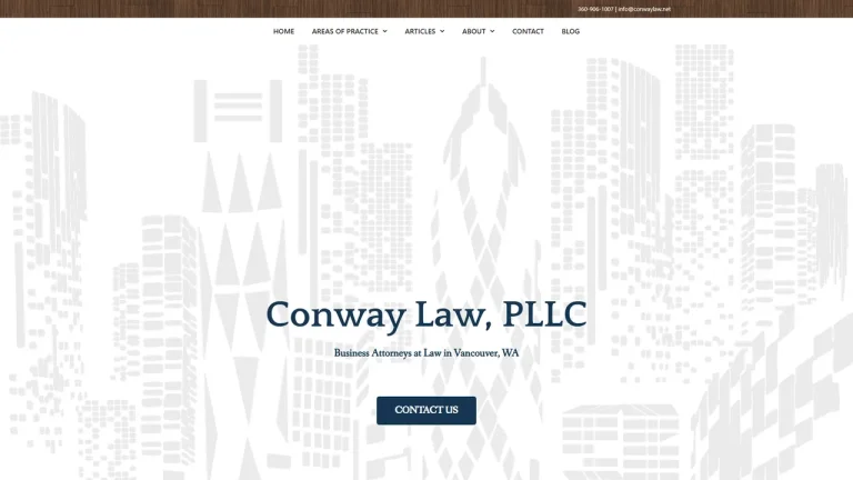 Conway Law, PLLC - Vancouver, WA - Attorney in Vancouver