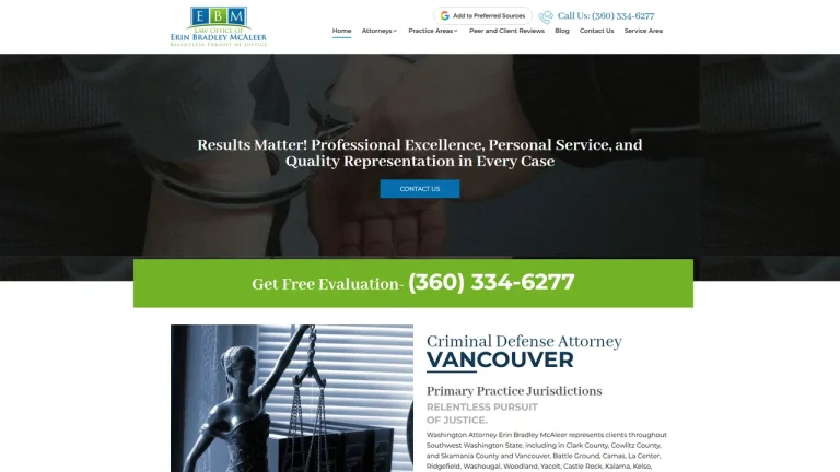 Law Office of Erin Bradley McAleer - Vancouver, WA - Attorney in Vancouver