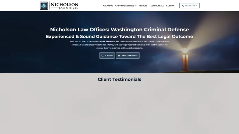 Nicholson Law Offices - Vancouver, WA - Attorney in Vancouver