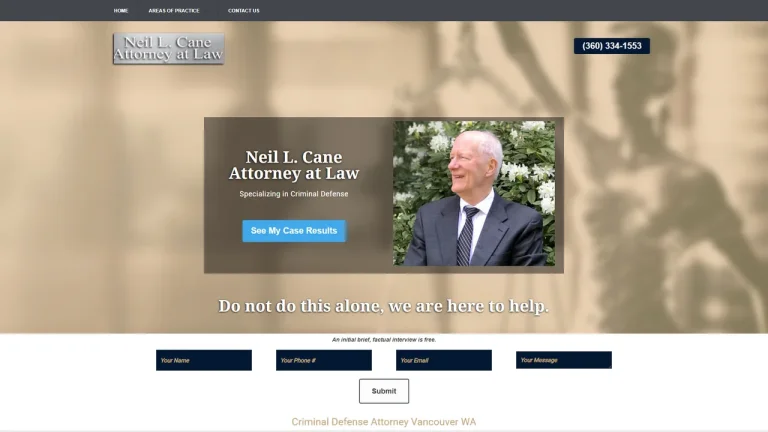 Neil L Cane Attorney At Law - Vancouver, WA - Attorney in Vancouver