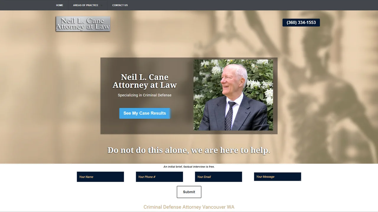 Neil L Cane Attorney At Law - Vancouver, WA office in Vancouver, Washington