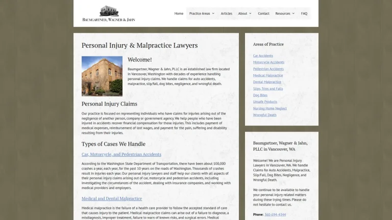 Baumgartner, Wagner & Jahn, PLLC - Vancouver, WA - Attorney in Vancouver