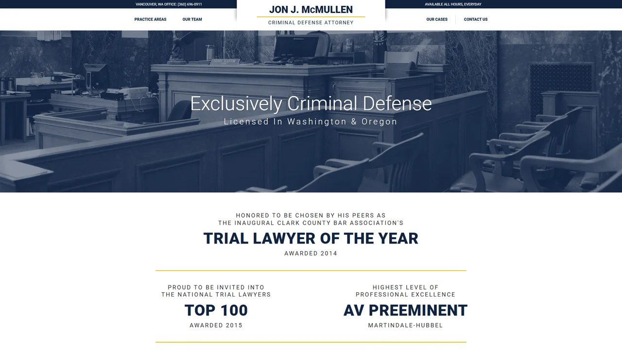 Jon J Mc Mullen Law Office - Vancouver, WA office in Vancouver, Washington