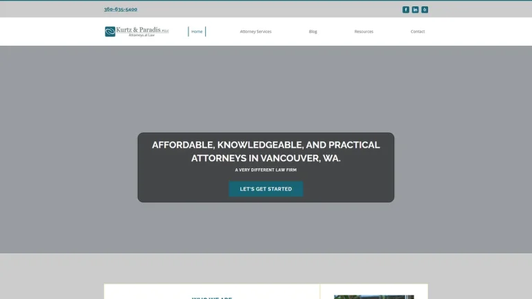 Kurtz & Paradis, PLLC - Vancouver, WA - Attorney in Vancouver