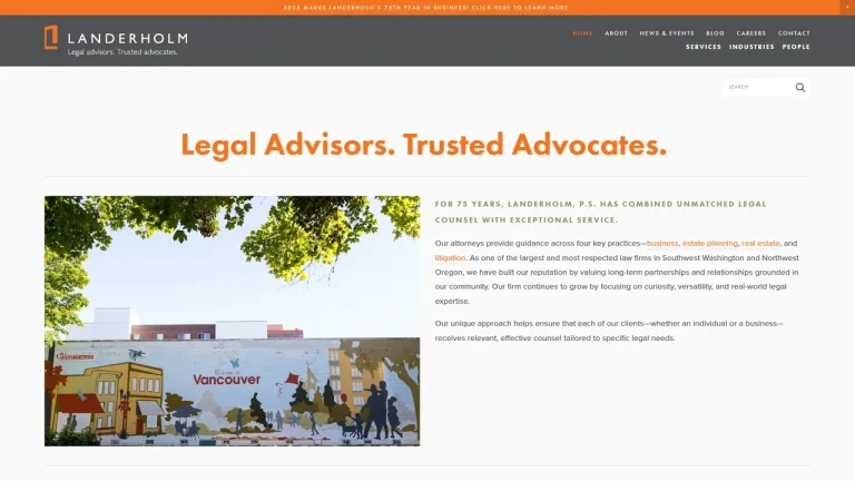 Landerholm, P.S. - Vancouver, WA - Attorney in Vancouver