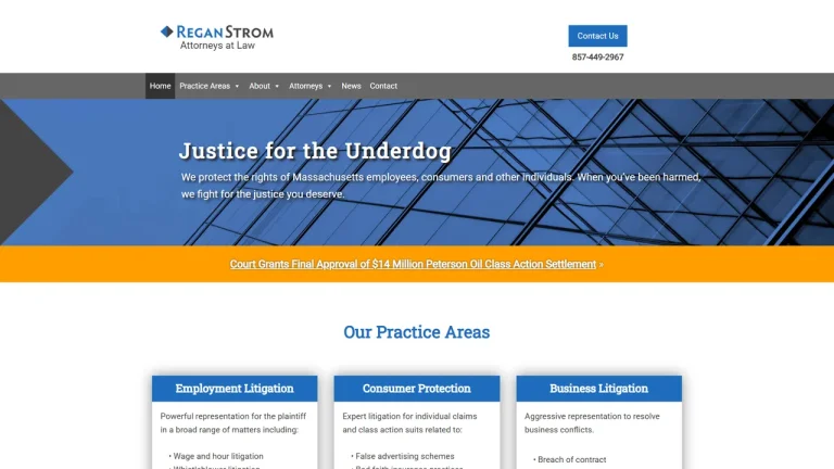 Regan Strom P.C. - Boston, MA - Attorney in Boston