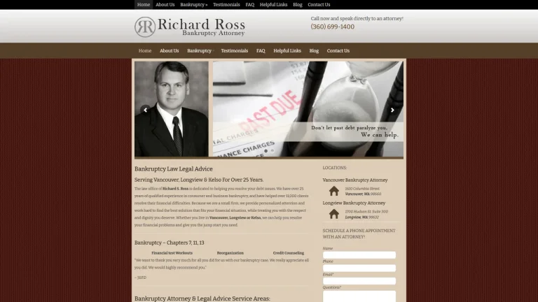 Richard Ross Attorney At Law - Vancouver, WA - Attorney in Vancouver