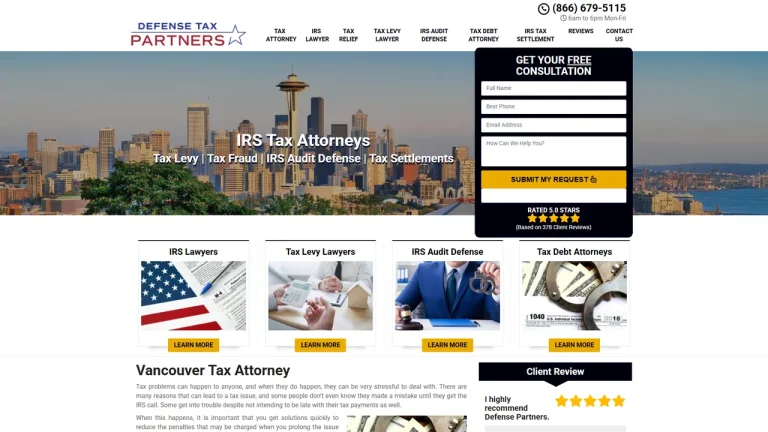 Defense Tax Partners - Vancouver, WA - Attorney in Vancouver