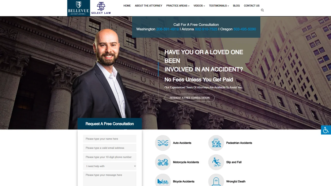 Bellevue Accident Lawyers - Bellevue, WA office in Bellevue, Washington