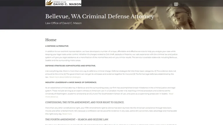 Law Office of David C. Mason - Bellevue, WA - Attorney in Bellevue