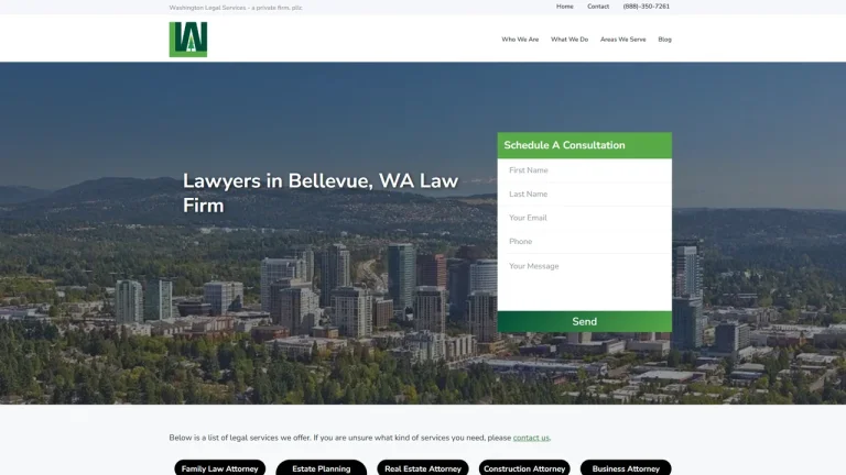 Washington Legal Services PLLC - Bellevue, WA - Attorney in Bellevue