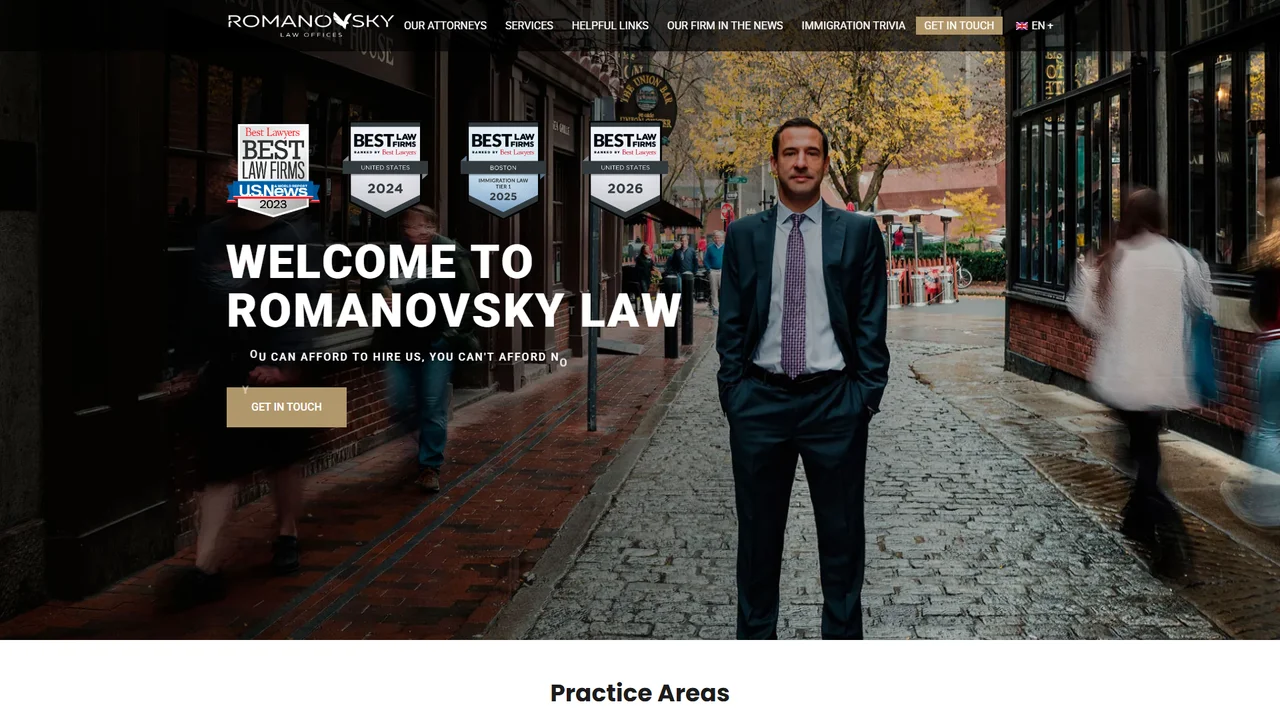 Romanovsky Law Offices - Boston, MA office in Boston, Massachusetts