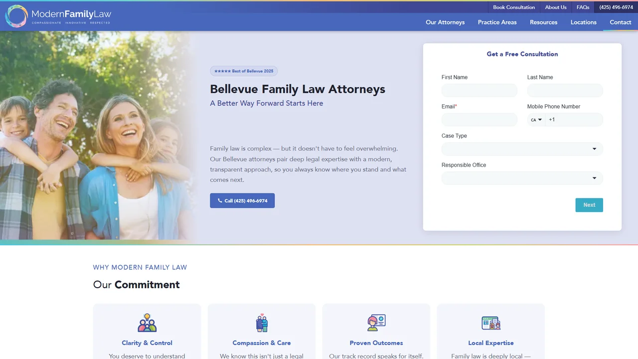 Modern Family Law - Bellevue, WA office in Bellevue, Washington