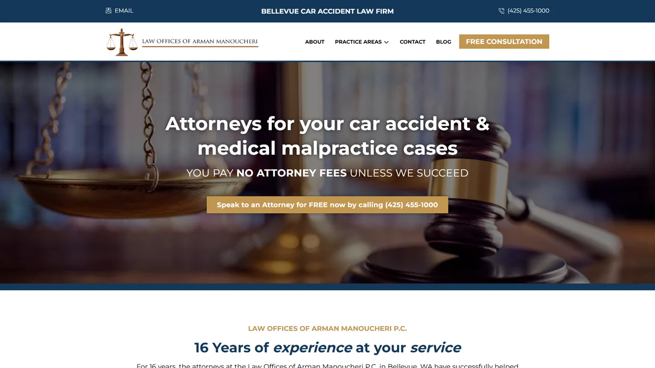 Law Offices of Arman Manoucheri - Bellevue, WA office in Bellevue, Washington