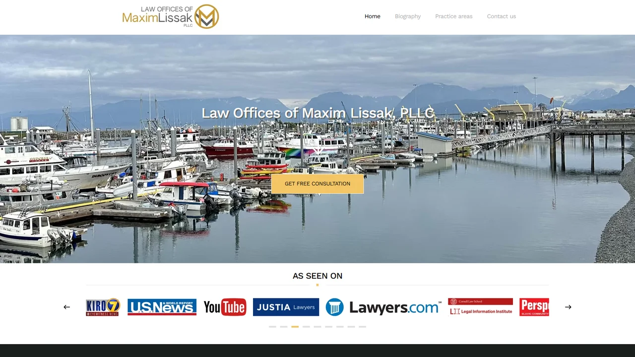 Law Offices of Maxim Lissak, PLLC - Bellevue, WA office in Bellevue, Washington