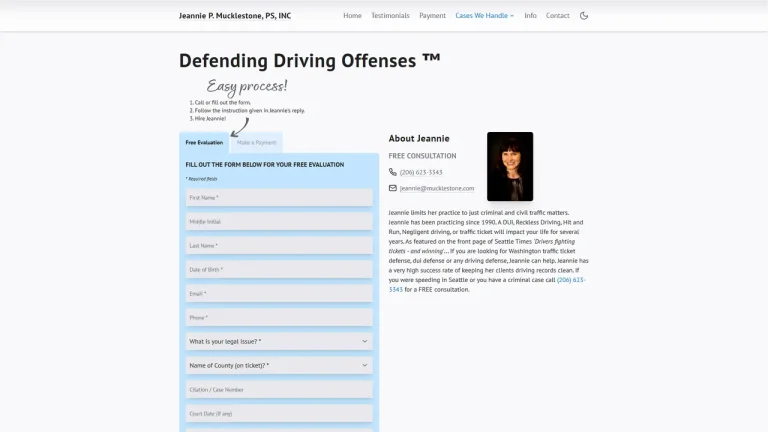 Jeannie P. Mucklestone, PS, INC - Bellevue, WA - Attorney in Bellevue