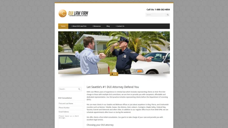 DUI Law Firm - Bellevue, WA - Attorney in Bellevue
