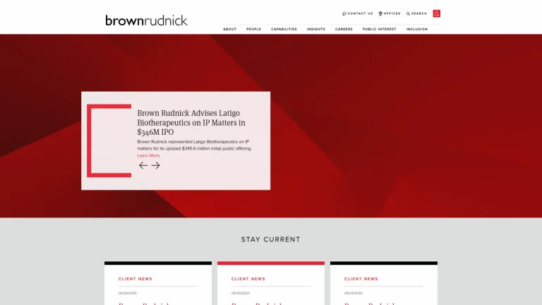 Brown Rudnick LLP - Boston, MA - Attorney in Boston