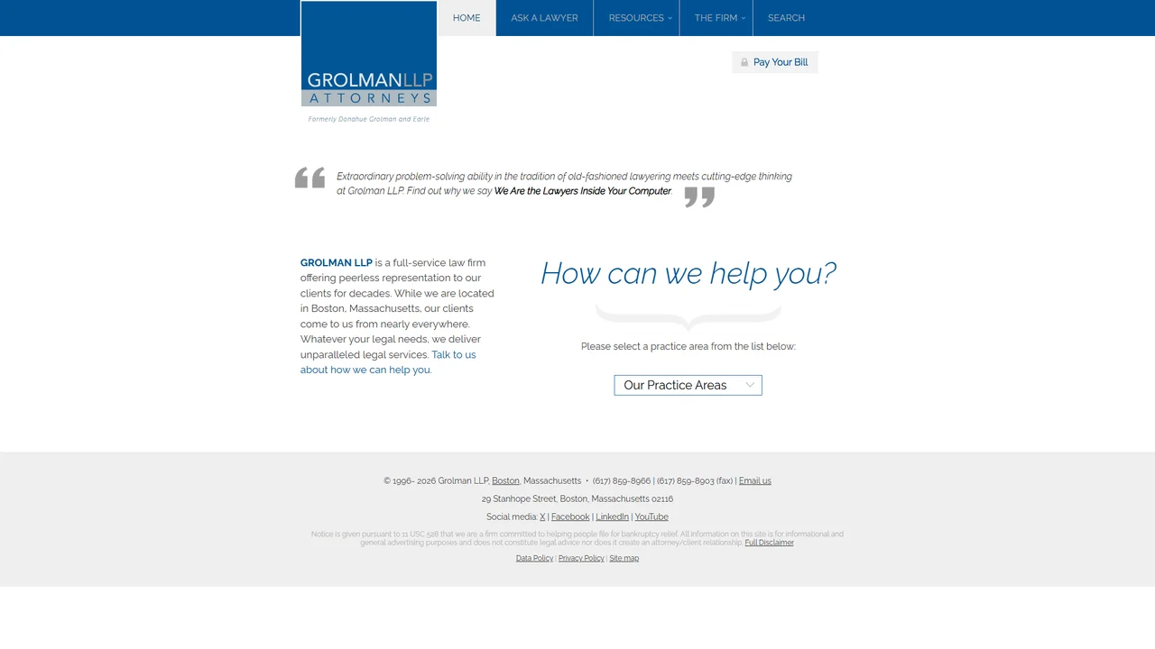Grolman LLP - Boston, MA office in Boston, Massachusetts