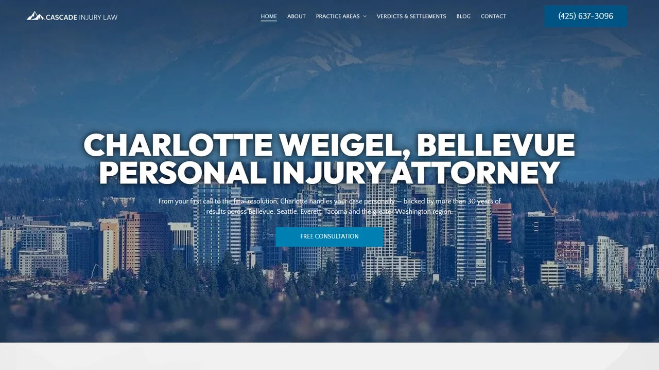 Cascade Injury Law - Bellevue, WA office in Bellevue, Washington