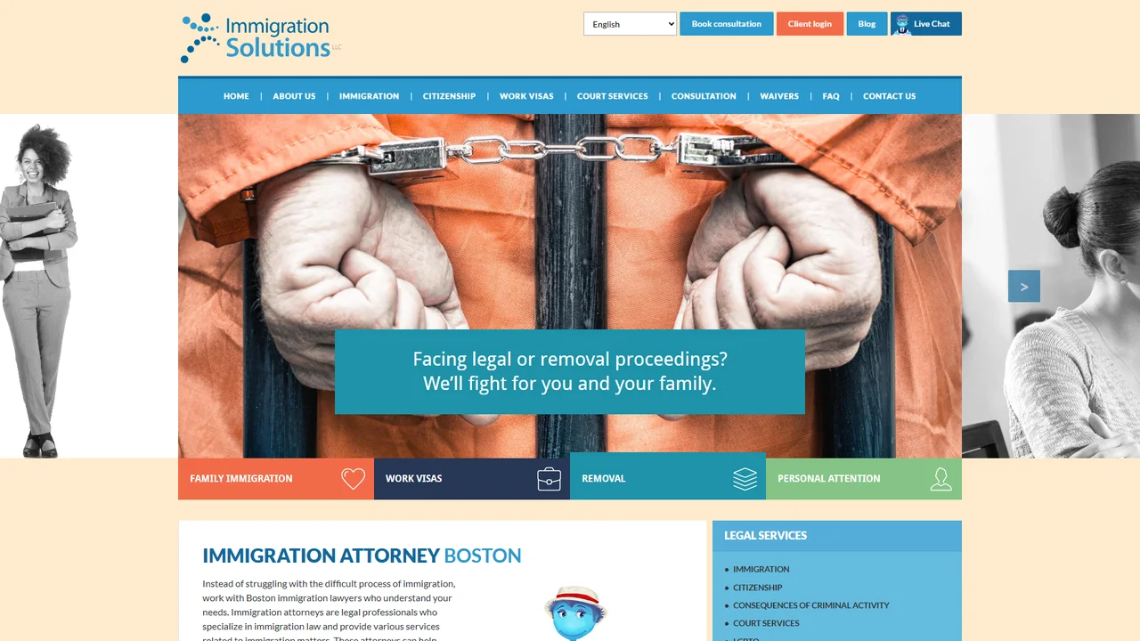 Immigration Solutions, LLC - Boston, MA office in Boston, Massachusetts