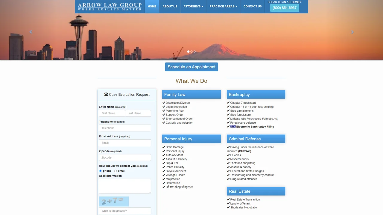 Arrow Law Group - Bellevue, WA office in Bellevue, Washington