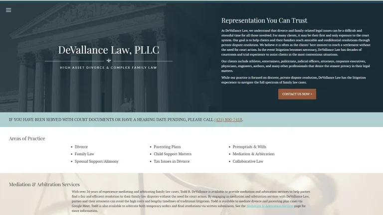 DeVallance Law - Bellevue, WA - Attorney in Bellevue