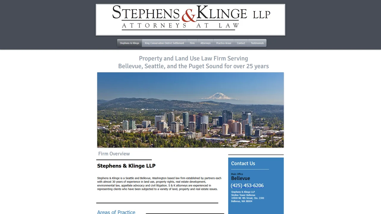 Stephens & Klinge LLP - Bellevue, WA office in Bellevue, Washington