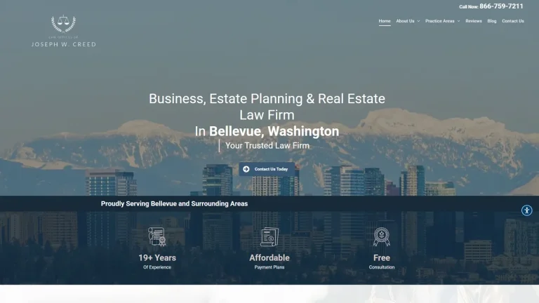 Law Offices of Joseph W Creed - Bellevue, WA - Attorney in Bellevue