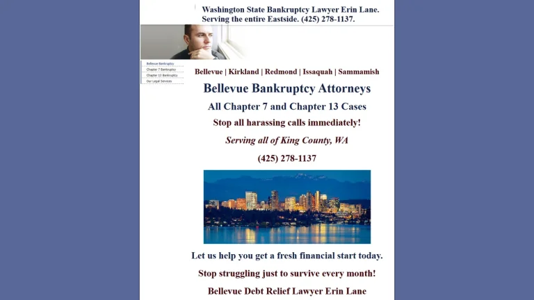Bellevue Bankruptcy Legal Services - Bellevue, WA - Attorney in Bellevue