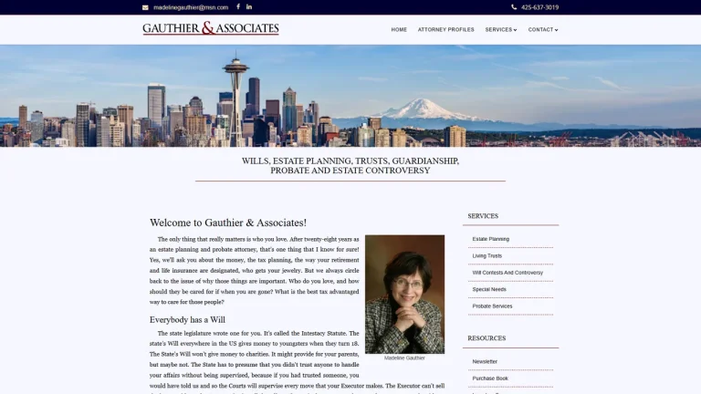 Gauthier Madeline - Bellevue, WA - Attorney in Bellevue