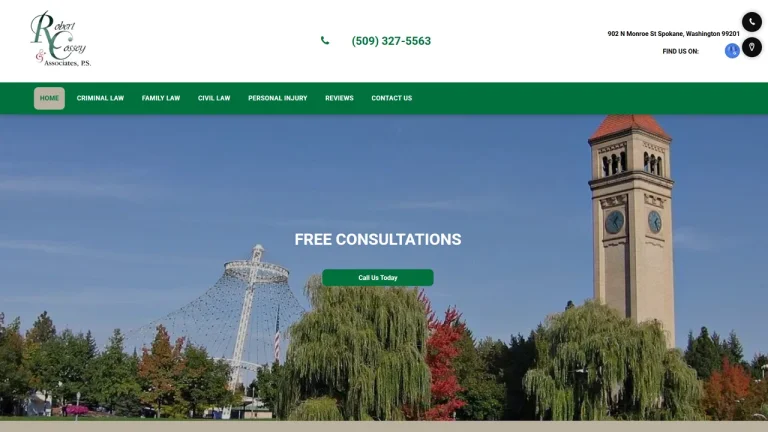 Robert Cossey & Associates, PS - Spokane, WA - Attorney in Spokane