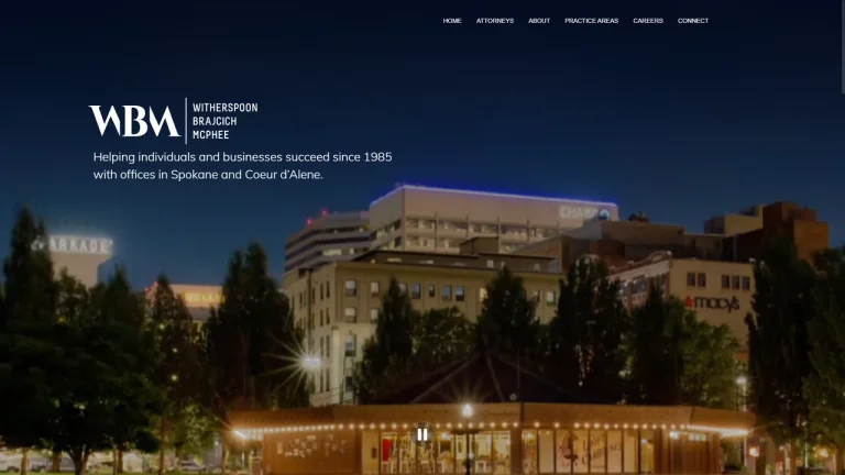 Witherspoon Brajcich McPhee, PLLC - Spokane, WA - Attorney in Spokane