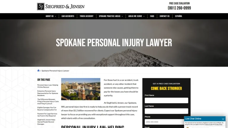 Siegfried and Jensen - Spokane, WA - Attorney in Spokane