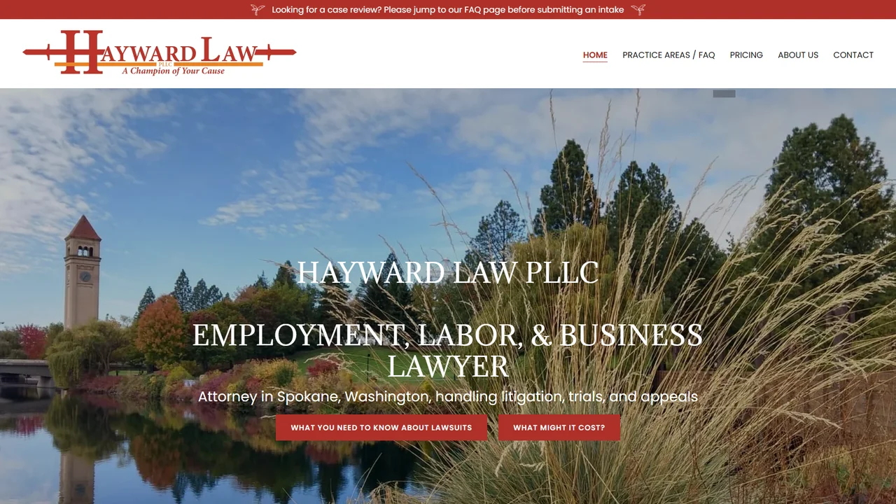 Hayward Law, PLLC - Spokane, WA office in Spokane, Washington