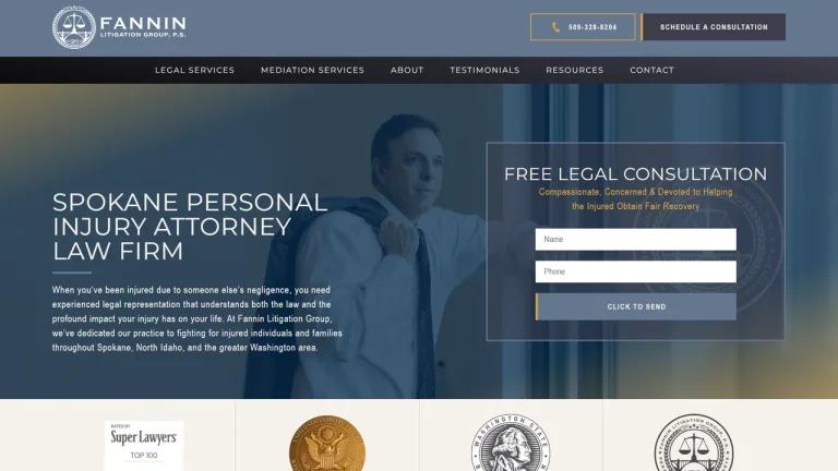 Fannin Litigation Group, P.S. - Spokane, WA - Attorney in Spokane