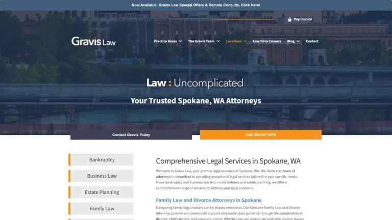 Gravis Law, PLLC - Spokane, WA - Attorney in Spokane