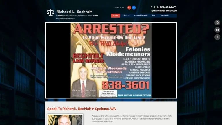 Richard L. Bechtolt - Spokane, WA - Attorney in Spokane