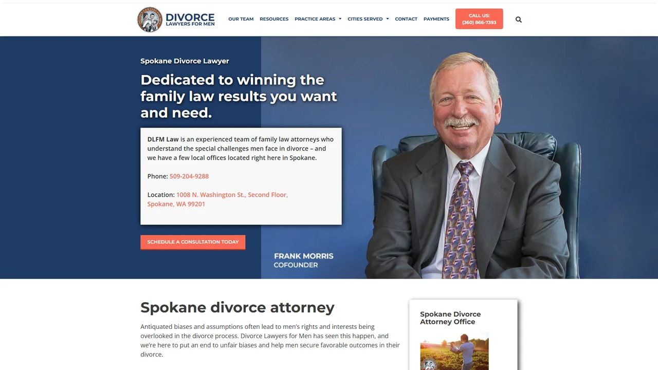 Divorce Lawyers for Men - Spokane, WA office in Spokane, Washington