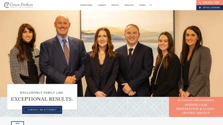 Crouse Erickson - Family Law Attorneys - Spokane, WA - Attorney in Spokane