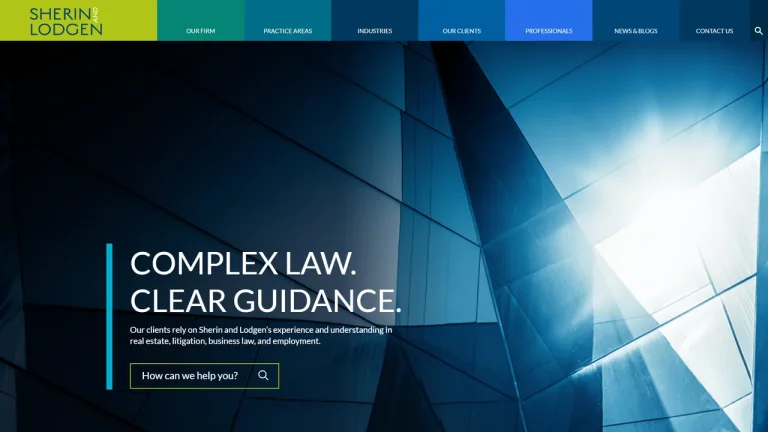 Sherin and Lodgen LLP - Boston, MA - Attorney in Boston