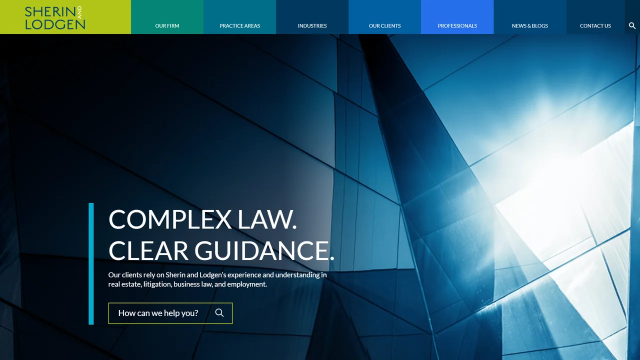 Sherin and Lodgen LLP - Boston, MA office in Boston, Massachusetts
