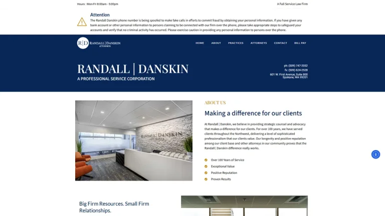 Randall / Danskin - Spokane, WA - Attorney in Spokane