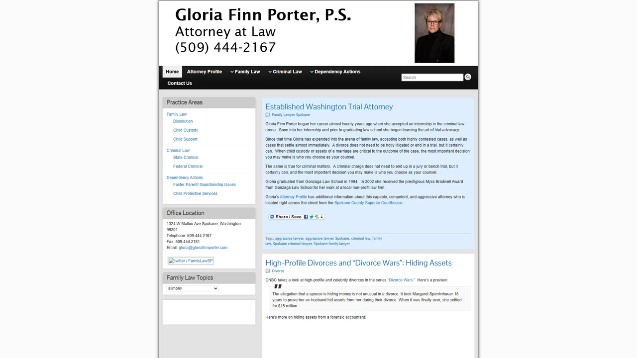 Porter Gloria Finn - Spokane, WA office in Spokane, Washington