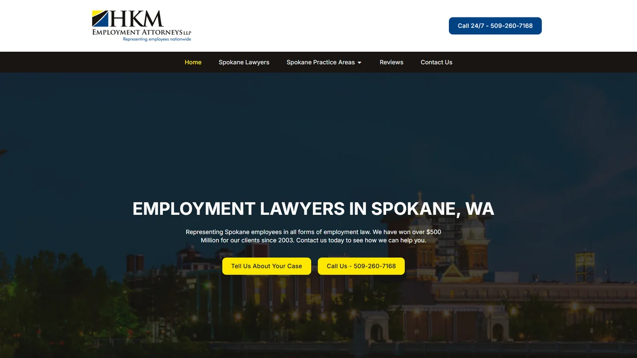 HKM Employment Attorneys LLP - Spokane, WA office in Spokane, Washington