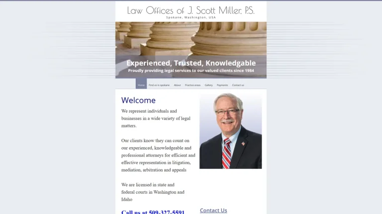 Law Offices of J. Scott Miller, PS - Spokane, WA - Attorney in Spokane