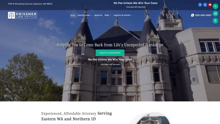 Deissner Law Office - Spokane, WA - Attorney in Spokane