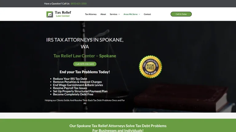 Tax Relief Law Center - Spokane, WA - Attorney in Spokane